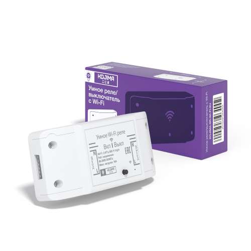 Умное реле с Wi-Fi, мониторинг потребления, Яндекс Алисой, Марусей, Google Home, Wireless Relay 16A