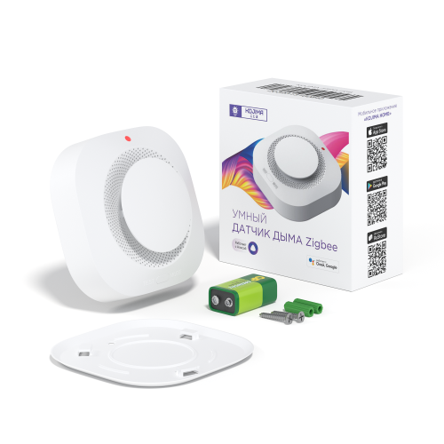 Умный датчик дыма Zigbee с Яндекс Алисой 