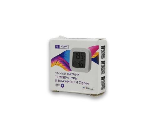 Умный Zigbee датчик температуры и влажности с Алисой и Google Assistant (Уценка)