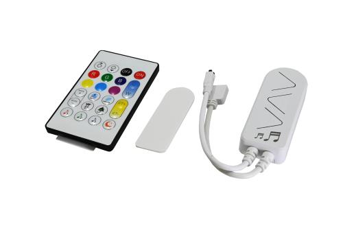  Контроллер и пульт ДУ для светодиодной ленты RGB-LED-5M-CW-WW-STRIP