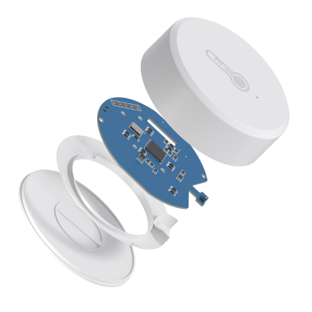 Умный Zigbee датчик температуры и влажности с Алисой и Google Assistant Mini 