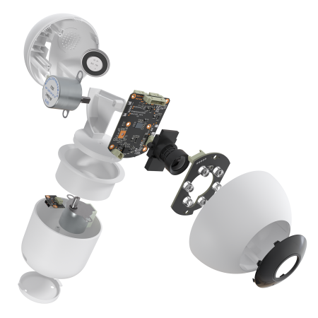 Умная камера Wi-Fi 360 2K с Яндекс Алисой и Google Assistant 