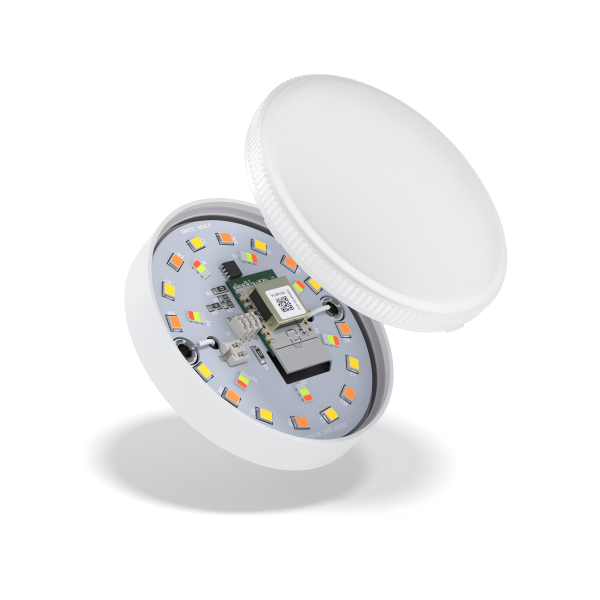 Умная светодиодная лампочка RGB с Zigbee, Яндекс Алисой, Google Home, Smart bulb GX53 7W 