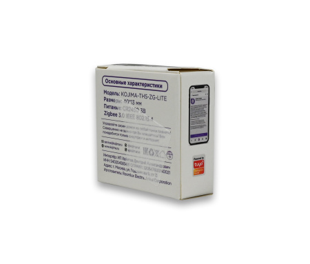 Умный Zigbee датчик температуры и влажности с Алисой и Google Assistant (Уценка)