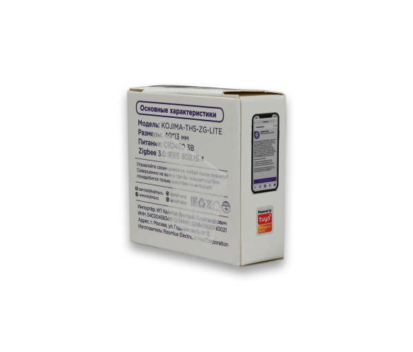 Умный Zigbee датчик температуры и влажности с Алисой и Google Assistant Mini (Уценка)