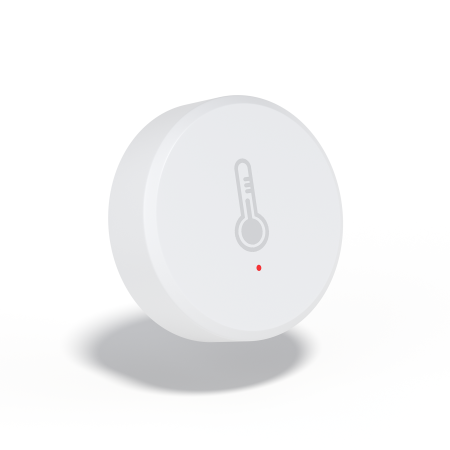 Умный Zigbee датчик температуры и влажности с Алисой и Google Assistant Mini 